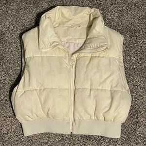 Women’s Warm Cropped Puffer Vest